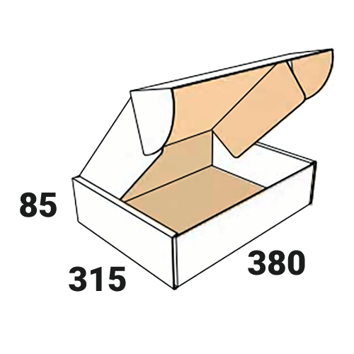 Самосборная коробка 380х315х85 мм