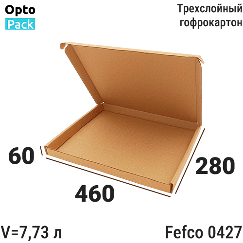 Упаковочная коробка 460х280х60 мм